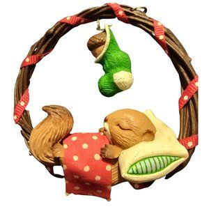 Vintage Hallmark Collectible 1987 Treetop Dreams  Ornament (Issued 1987 & 88)